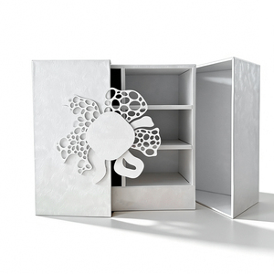 Caja de Regalo Ecológica y Elegante Personalizada <span class=keywords><strong>para</strong></span> Joyería, Cosméticos, Recuerdos, Cuidado de la Piel, con Doble Puerta y Diseño de Libro - Product Image 4