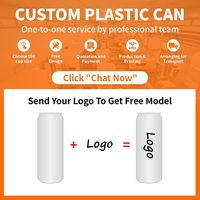 Boîtes en plastique transparent jetables avec logo personnalisé, 330/500 ml, avec couvercles en aluminium pour gâteaux, smoothies et thé au lait