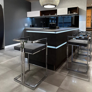 <span class=keywords><strong>Tabouret</strong></span> <span class=keywords><strong>de</strong></span> <span class=keywords><strong>bar</strong></span> moderne en velours <span class=keywords><strong>de</strong></span> luxe pour salle à manger, chaise haute <span class=keywords><strong>de</strong></span> comptoir pour la maison, les clubs, les événements, les hôtels et les îlots <span class=keywords><strong>de</strong></span> <span class=keywords><strong>bar</strong></span> - Product Image 5