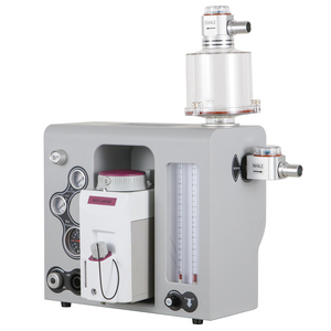 Tragbares Veterinär-Anästhesiegerät Sauerstoff/N2O-Antrieb Manuelle Bedienung 35-75 L/min Sauerstoffspülung CE-Zertifiziert für Krankenhäuser - Product Image 4
