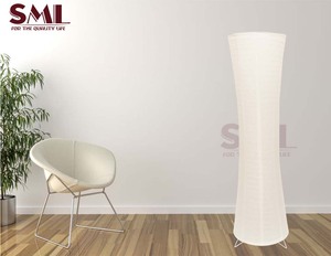 SML Designer Classique À La Main <span class=keywords><strong>Abat</strong></span>-<span class=keywords><strong>Jour</strong></span> Coin Lumière Papier Lampadaire Moderne Rectangulaire Blanc Lampadaire - Product Image 4