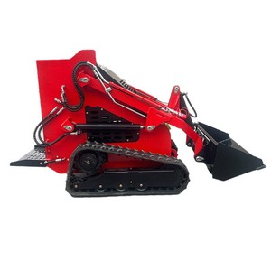 Minicargadora con Dirección Deslizante RW28 8Pro Diésel con Ruedas y Radio de Giro Corto para Obras de Construcción - Product Image 3
