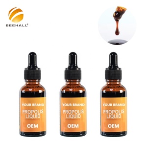 BEEHALL Solubilité dans l'eau en vrac/Solubilité dans l'alcool <span class=keywords><strong>Extrait</strong></span> liquide <span class=keywords><strong>de</strong></span> <span class=keywords><strong>propolis</strong></span> <span class=keywords><strong>de</strong></span> Chine - Product Image 1