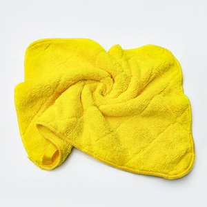 Coral Fleece Car Cleaning <b>Towels</b> 40x30cm 700GSM <b>Microfiber</b> Square Absorbent Thickened For Car Washing - Product Image 2