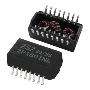 24hss1041a-2 LF Mạng module từ duy nhất cổng SMD 1000Base-T 24 pin Lan biến áp Ethernet Lọc - Product Image 4