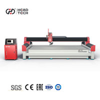 HEAD Petite machine de découpe au jet d'eau CNC Fabrique des fraises à jet d'eau en métal à plaque de carbone