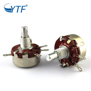 WH5-1A 470 1K 1.5K 4.7K 10K 22K 47K <span class=keywords><strong>100K</strong></span> 220K 470K 1M <span class=keywords><strong>Ohm</strong></span> Điều Chỉnh Chiết Áp Carbon - Product Image 6