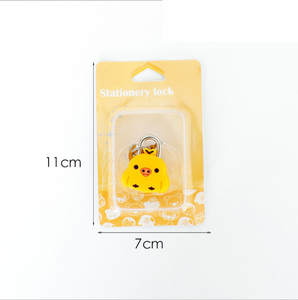 Mini Candado de Silicona con Forma de Dibujo Animado, Lindo y Pequeño, 3*3.5cm, 18g, Marca <span class=keywords><strong>Dq</strong></span>, Modelo Dq284, Diseño Personalizado Disponible, Varios Colores para Regalos - Product Image 6