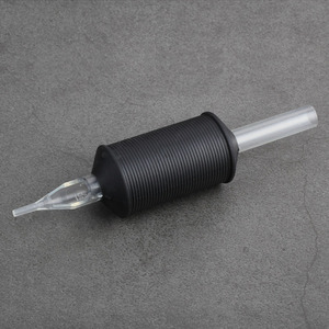 25mm <b>Silicone</b> <b>Rubber</b> Disposable Tattoo Grip Tubes Disinfection Covers for Rotary Tattoo Machines Permanent Makeup Accessories - Product Image 2