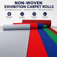 Fibre de polypropylène colorée pour tapis aiguilleté