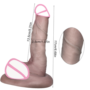 Prix d'usine, jouet sexuel en silicone respectueux de la peau, réaliste, naturel, <span class=keywords><strong>gode</strong></span> géant, long, énorme, pour femmes - Product Image 3