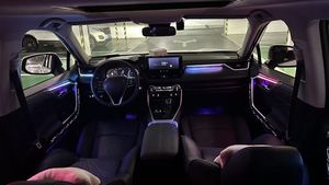Star Sky Mold + Dragon Scale Style Rainbow Symphony Dynamic Ambient Light para TOYOTA RAV4/Highlander(2021-2024) - Product Image 5