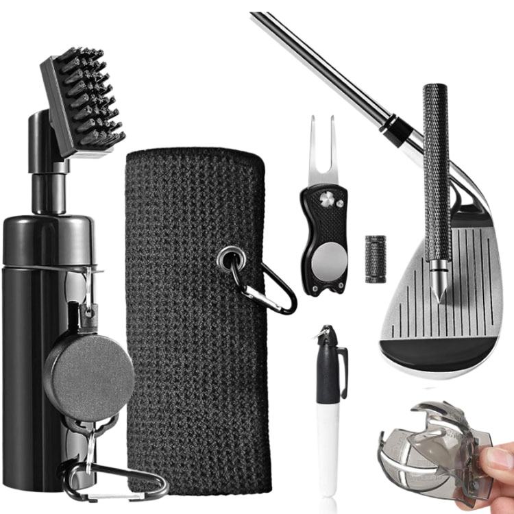 1.Golf Green Rake 2.Club Brush