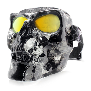 <span class=keywords><strong>Masque</strong></span> de crâne de lunettes de moto tout-terrain <span class=keywords><strong>pour</strong></span> l'équitation en plein air - Product Image 3