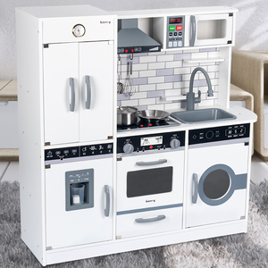 Ensemble de <span class=keywords><strong>cuisine</strong></span> de luxe en bois pour enfants, jouets alimentaires, ensemble de <span class=keywords><strong>cuisine</strong></span> pour enfants, <span class=keywords><strong>cuisine</strong></span> de jeu - Product Image 3