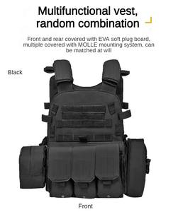Venta caliente ajustable MultiCam Plate Carrier desmontable Tactico camuflaje chaleco senderismo equipo táctico peso ligero chaleco táctico - Product Image 6