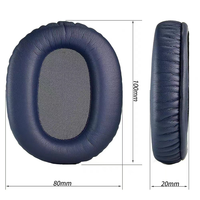 Coussinets d'oreille en cuir protéiné pour Sony WH-CH720N CH720N, remplacement des coussinets d'écouteurs, coussinets en mousse à mémoire de forme, protège-oreilles