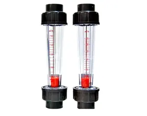 Akış alarmı swith üst veya alt limit ile LZS-25 plastik tüp su rotametre