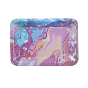 Biểu Tượng Tùy Chỉnh Cán Khay Với Bền Nắp Từ Tinplate Kim Loại Tổ Chức Cho Lưu Trữ Và Phục Vụ Tái Sử Dụng Mẫu Miễn Phí - Product Image 3