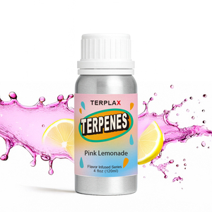 TERPLAX Terpenes Miscela di Terpeni Liquidi Infusi con Estratto Naturale di Piante, Aroma Limonata Rosa e Tabacco, 120ml (4 Fl oz) # 058 - Product Image 1