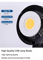 BAFANG 150W haute luminosité lumière de Studio professionnel 97 + CRI lumière vidéo lumière continue pour l'enregistrement vidéo en Studio