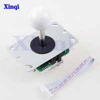 Kit d'arcade DIY pas cher, joystick 8 directions, bouton poussoir, contrôleur USB, carte sans délai pour Raspberry Pi PC, stick de combat, vente en gros