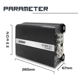 Suoer CP-5000D-J rms 5000watts مضخم الصوت للسيارة