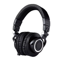 Headphone Monitor Studio Profesional M50X - Peredam Kebisingan Aktif (ANC) Kelas Profesional yang Terakui Secara Luas, IPX-4