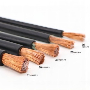 สายเชื่อมไฟฟ้าสายเชื่อมไฟฟ้า50 <span class=keywords><strong>mm2</strong></span> 95mm2ยืดหยุ่นสูง - Product Image 5