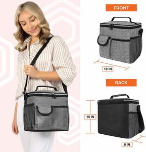 Insulated Lunch Bag for Men Women Leakproof Lunch Box Portable Soft Lunch Cooler Bag Adult Lunchbox Lunch Pail - Product Image 5
