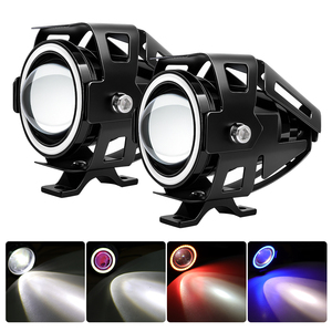 Jhs <span class=keywords><strong>Mini</strong></span> U7 <span class=keywords><strong>LED</strong></span> Spotlight xe máy Đèn pha không thấm nước <span class=keywords><strong>LED</strong></span> lái xe foglights cho xe máy Đèn phụ trợ Xe Tải xe Jeep ATV - Product Image 2
