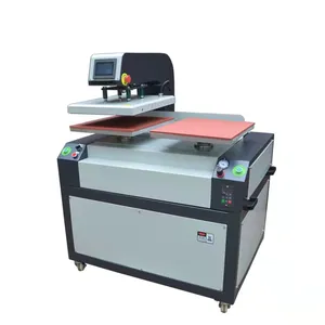 Schiebe 40*60 Flach press maschine Farb sublimation pneumatische Wärme presse Transfer druckmaschine für T-Shirt/Hoodies/Trikot
