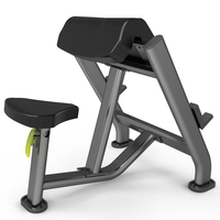 Banc de musculation professionnel KJ-1247 de qualité supérieure pour exercices assis et curls, idéal pour les salles de sport commerciales