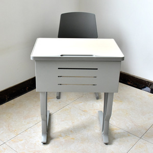 Conjunto de Silla y Escritorio para Estudiantes Mingzhong, Estilo Moderno y Minimalista, Muebles para Aula Escolar, Material de Tablero, Nuevo Modelo - Product Image 1