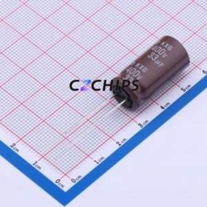 Condensador Electrolítico de Aluminio de Orificio Pasante EKXG401ELL330MK251, Orificio Pasante, D12.5xL25mm 33uF 400V 12.5mm 25mm - Product Image 1