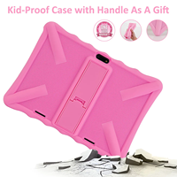 Tablette pour enfants 10,1 pouces 2+32 Go Écran capacitif IPS Quad Core Android Nouvelles fonctionnalités éducatives Emplacement pour carte SIM Étui en silicone étanche