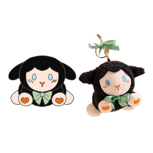 ตุ๊กตาผ้ากำมะหยี่แบบกำหนดเองได้ หมอนน่ารัก ตุ๊กตาผ้ากำมะหยี่ใยฝ้าย PP หมอนข้างเตียง  โลโก้แบบกำหนดเอง ป้ายบรรจุภัณฑ์ ป้ายแขวน - Product Image 5