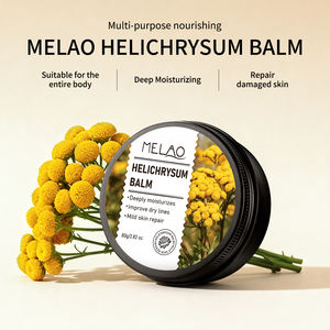 Crema para el cuidado de la piel para hombres, bálsamo natural orgánico con aceite de Helichrysum Italicum, hidratante facial calmante, crema reafirmante, bálsamo de helichrysum - Product Image 6