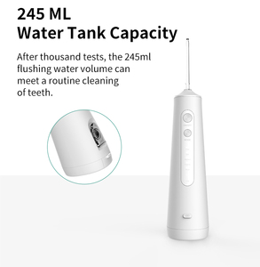 <span class=keywords><strong>Irrigador</strong></span> de agua con chorro de hilo dental eléctrico de gran capacidad IPX7 DE ALTO pulso para uso doméstico en Hotel, batería USB de plástico para exteriores - Product Image 2