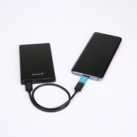 Kotak Hard Drive SHUOLE 2.5 Inch 5Gbps SATA ke USB 3.0, Enclosure Hard Disk Mendukung 4TB UASP, HDD Eksternal Mobile