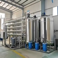 Système d'osmose inverse industriel 10m³/h, équipement de traitement de l'eau par osmose inverse 10T/H pour l'alimentation des chaudières, l'industrie chimique et alimentaire