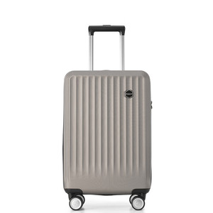 Diplomat Luggage <b>Suitcase</b> 20/24/28 Inch Lightweight ABS Titanium Gray Spinner Wheels Dry Wet Separation Travel <b>Suitcase</b> - Product Image 1
