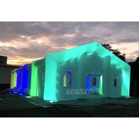 Tente Gonflable LED pour Fêtes, Événements et Mariages - Maison Gonflable - Chapiteaux Gonflables