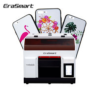 Erasmart A4 UV imprimante de coque de téléphone L800 machine d'impression de haute qualité prix raisonnable pour coque de téléphone en céramique acrylique