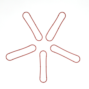 Kích thước tiêu chuẩn ISO14001 giấy chứng nhận vật liệu cao su Gasket đúc hnbr FKM fvmq màu xanh lá cây sản phẩm cao su đen - Product Image 3