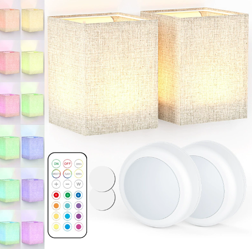 RGBW - Alimentato a batteria-2led1telecomando