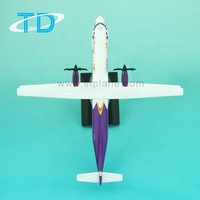Modèle d'avion de simulation en plastique PC/ABS 1/150 18CM de la marque Tongde, imprimé en sérigraphie, collectionnable, du Cambodge Angkor Air ATR72-500