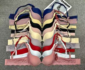 B0229 # Giá Thấp Cổ Phiếu Chất Lượng Cao Kết Hợp Mới Có Dây Phụ Nữ Áo Ngực Đẩy lên Kích Thước Lớn Châu Âu Ren Áo Ngực - Product Image 1