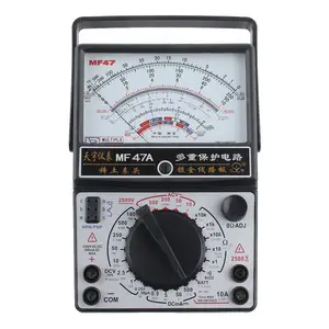 MF-47A Analog Multimeter DC/AC Spannungs strom messer Batterie test Handheld HFE Tester Multi tester Summer Alarm zeiger