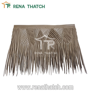 Casa di paglia di paglia sintetica in plastica per esterno - Product Image 5